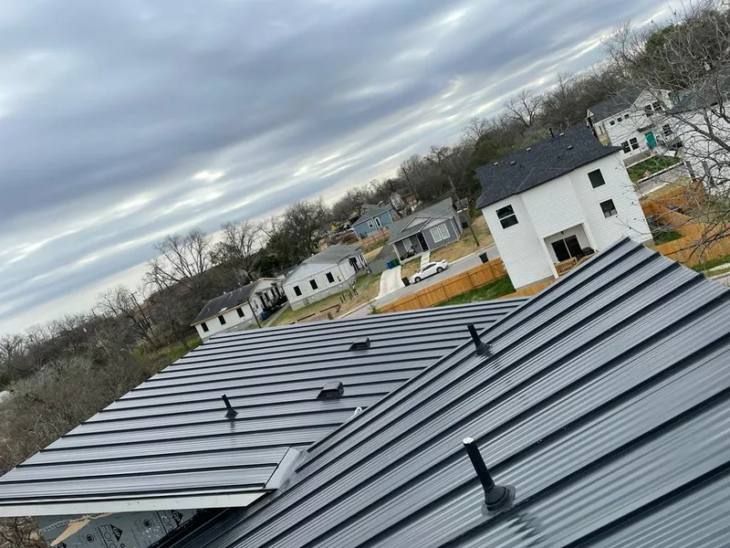 Standing seam metal roof panels with vents for Skylight Repair in Kimberly
